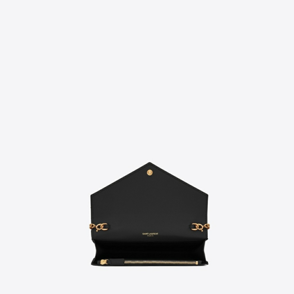 St. Laurent Envelope Chain Wallet/Small Purse - Picture 5 of 5